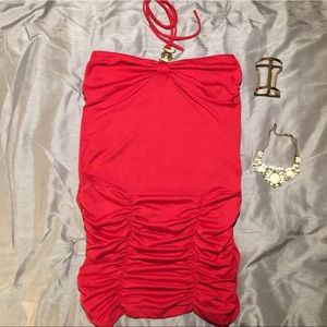 Fierce Red Bodycon Mini Dress